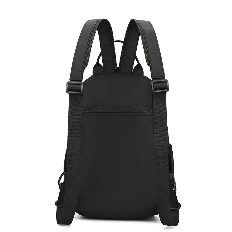 High Quality Men Backpack Waterproof Travel Rucksack Teenagers Boys Casual Shoulder Chest Bag Mochilas 2026 New